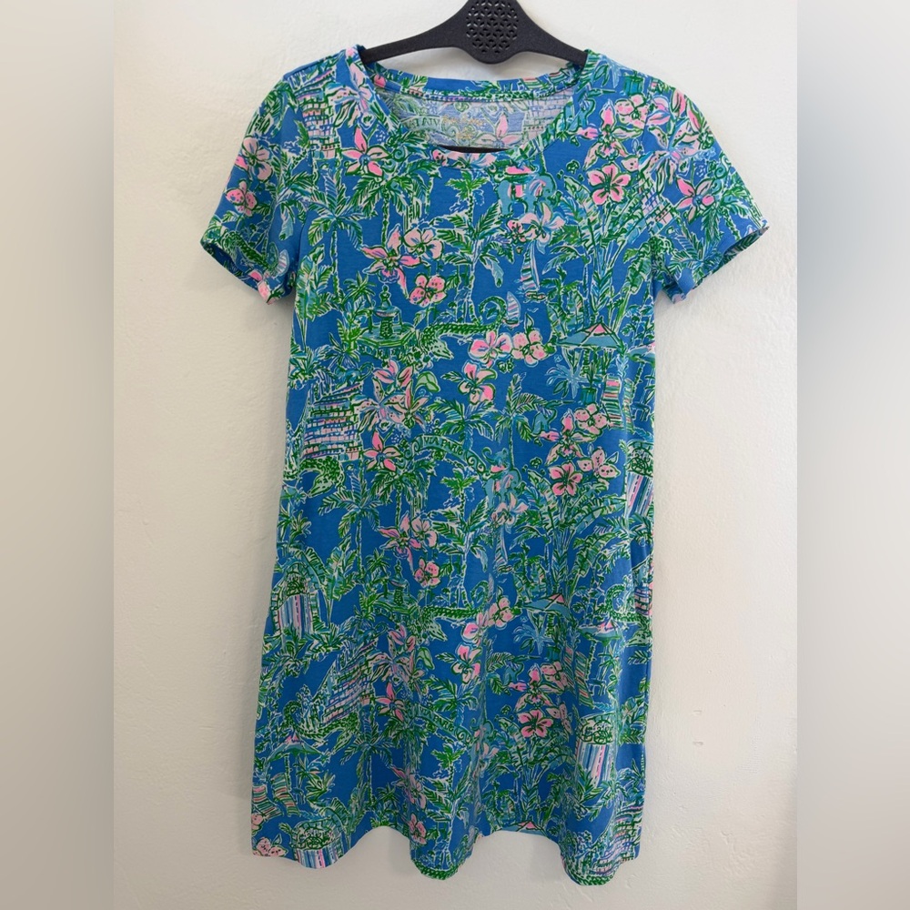 Lilly Pulitzer Dress Small Blue Cody
Beneath the Bougainvillea Short Sleeve NWOT - Picture 2 of 10